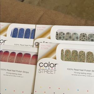 Color street nail strips